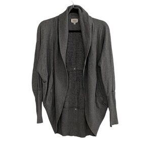 ARITZIA Wilfred Diderot Open Cocoon Cardigan Sweater Grey XXS
